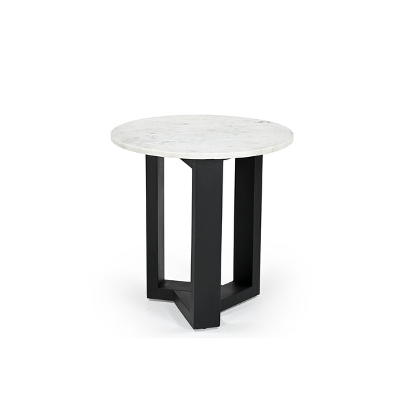 Kenza Round Marble Side Table