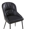 Cason Dining Chair in Black PU