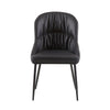 Cason Dining Chair in Black PU