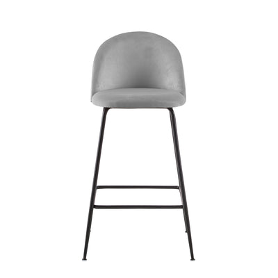 Ovio Barstool in Velvet